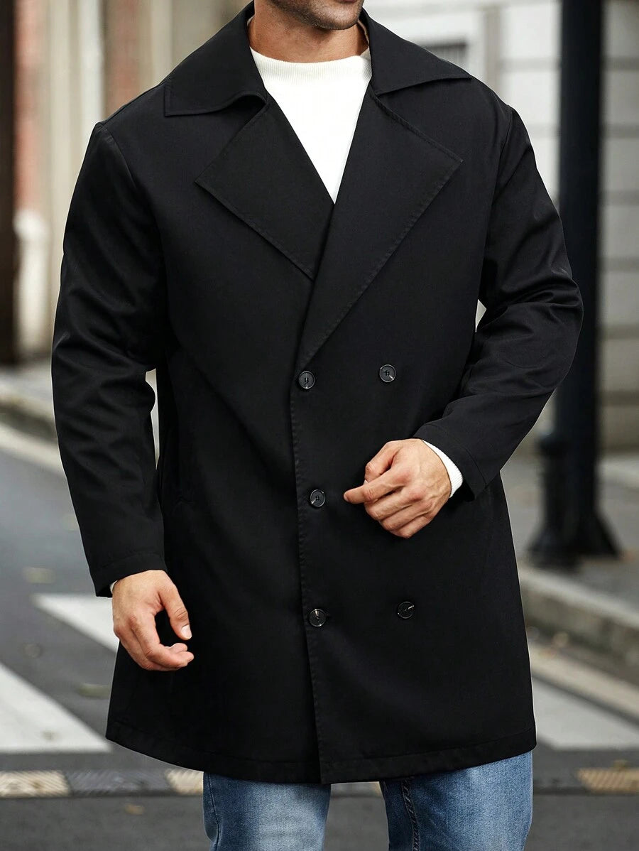 N&G | Herren-Trenchcoat in Übergröße – Eleganz für Herbst und Winter