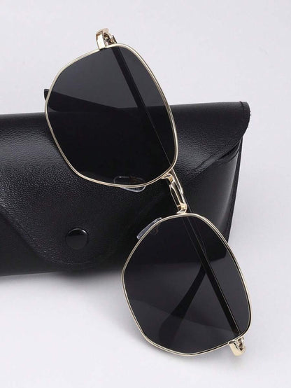 N&G | Klassische Vintage Herren-Sonnenbrille mit dekorativem Rahmen – Eleganz für jeden Anlass