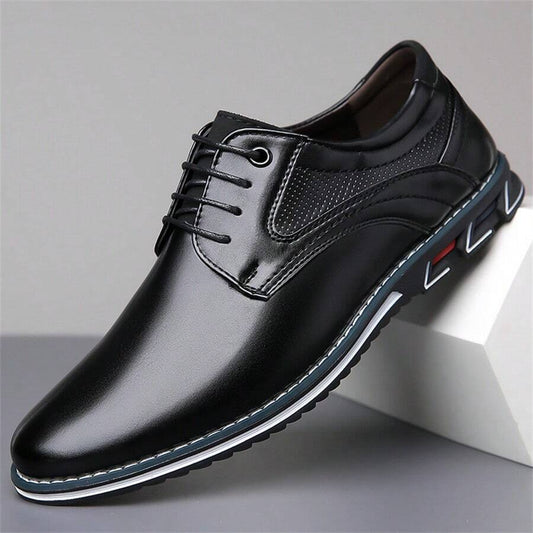 N&G | Herren Casual Schuh aus PU-Leder – Rutschfest und Bequem