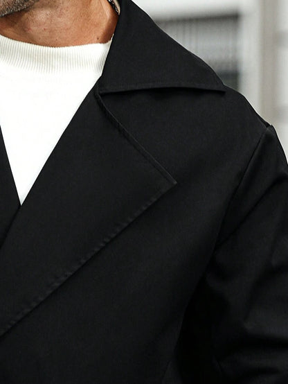 N&G | Herren-Trenchcoat in Übergröße – Eleganz für Herbst und Winter