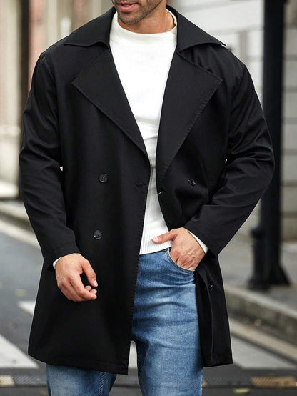 N&G | Herren-Trenchcoat in Übergröße – Eleganz für Herbst und Winter