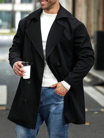 N&G | Herren-Trenchcoat in Übergröße – Eleganz für Herbst und Winter