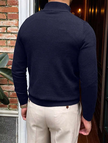 N&G | Herrenpullover mit Rollkragen – "Old Money" Stil für einen Eleganten