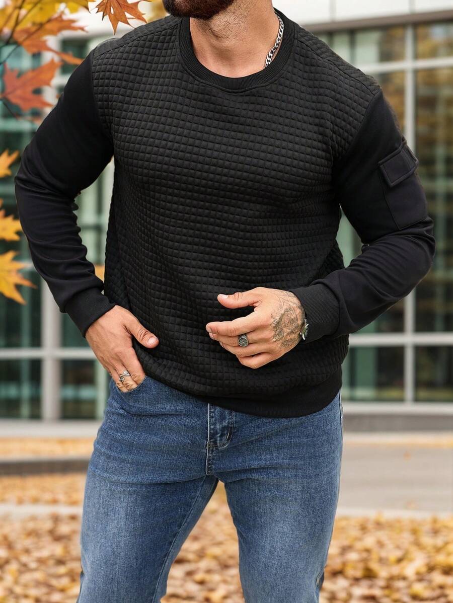 N&G | Herren-Sweatshirt – Lässiger Stil für Frühling und Herbst