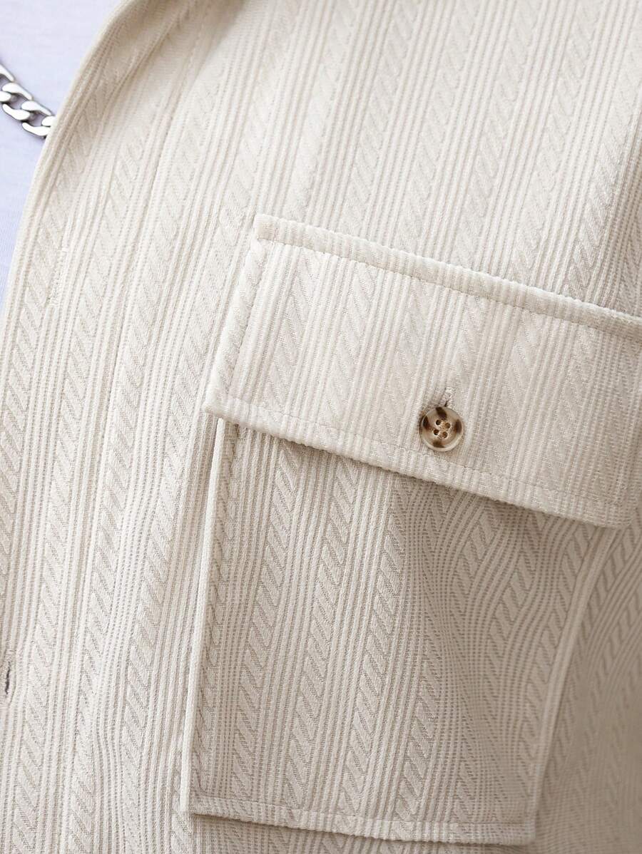 N&G | Herren Freizeit-Set – Cordhemd mit langen Ärmeln und Hose