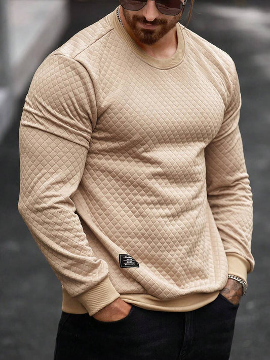 N&G | Herren-Sweatshirt – Lässiger Stil mit Überschnittenen Schultern