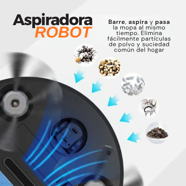 Sweeping Robot Aspiradora 3 En 1 🔥65% OFF | BLACK FRIDAY 🔥