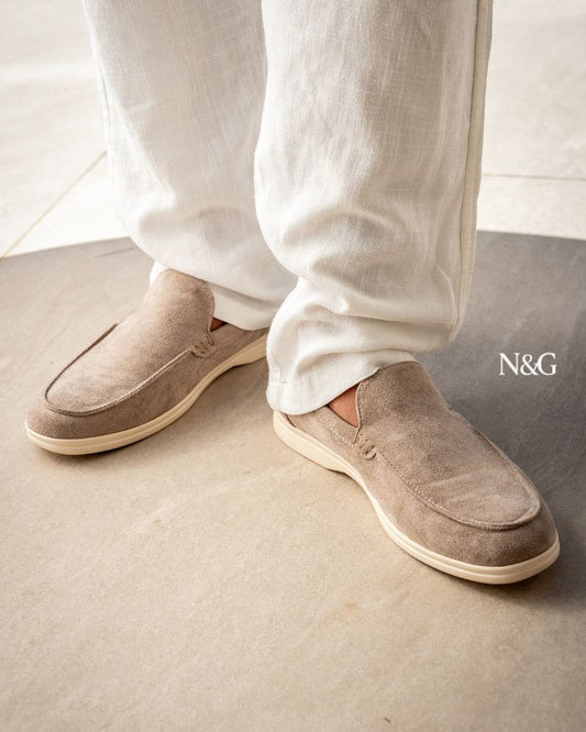 Old Money Wildleder-Loafer + Kostenlose Sonnenbrille