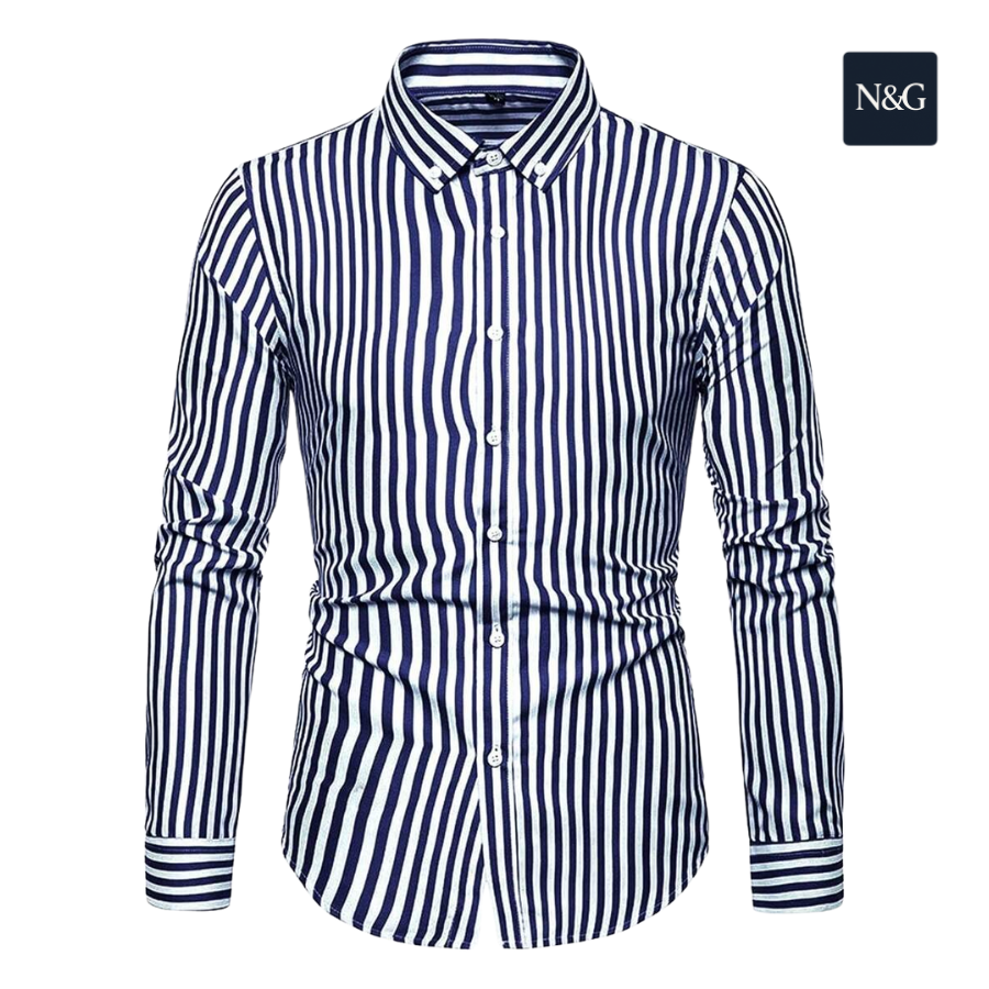 N&G | Herrenhemd – Gestreifter Casual-Stil