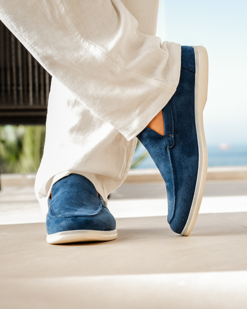Old Money Wildleder-Loafer + Kostenlose Sonnenbrille